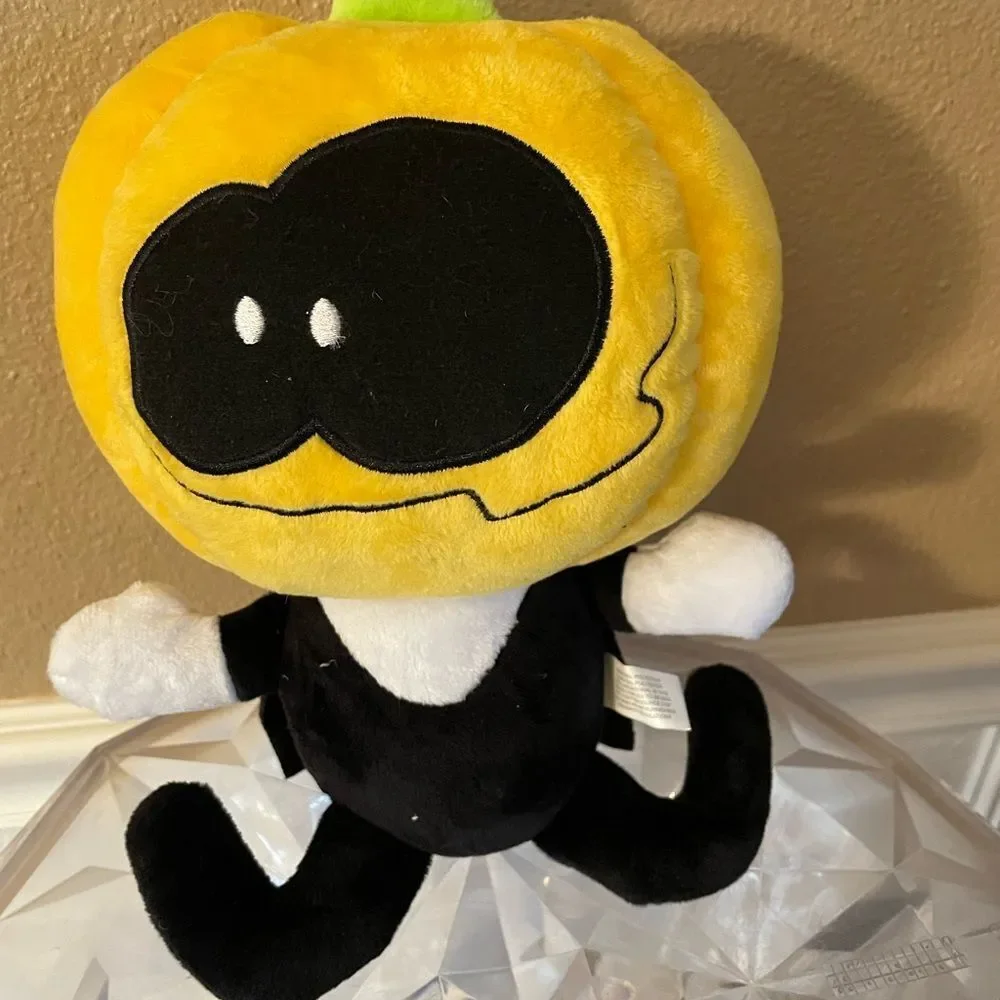 Yellow Pumpkin Plush Toy